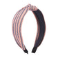 F383 Internet celebrity with the same headband cute girl Mori hair accessories fabric knotted fashion headband female