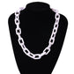 Jewelry Personality Street Shot Acrylic Necklace Fashion Creative Night Trend Women's Long Necklace