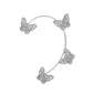 Mori Super Fairy Diamond Butterfly Ear Hanging Earbone Clip Fashion Temperament Niche Design No Pierced Ear Clip Versatile Earrings