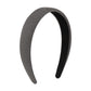 F4712 Jewelry Simple Gray Geometric Cross Bow Headband Retro Wide Brimmed Headband Women