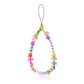 Jewelry Pearl Smiley Soft Pottery Mobile Phone Chain Acrylic Fruit Five-pointed Star Mobile Phone Anti-lost Lanyard