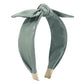 F53 creative leather three-dimensional geometric bow headband female personality small fragrance color elegant headband