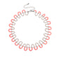 Jewelry Bohemian colored rice beads snake-shaped S-curved necklace ins niche fairy necklace