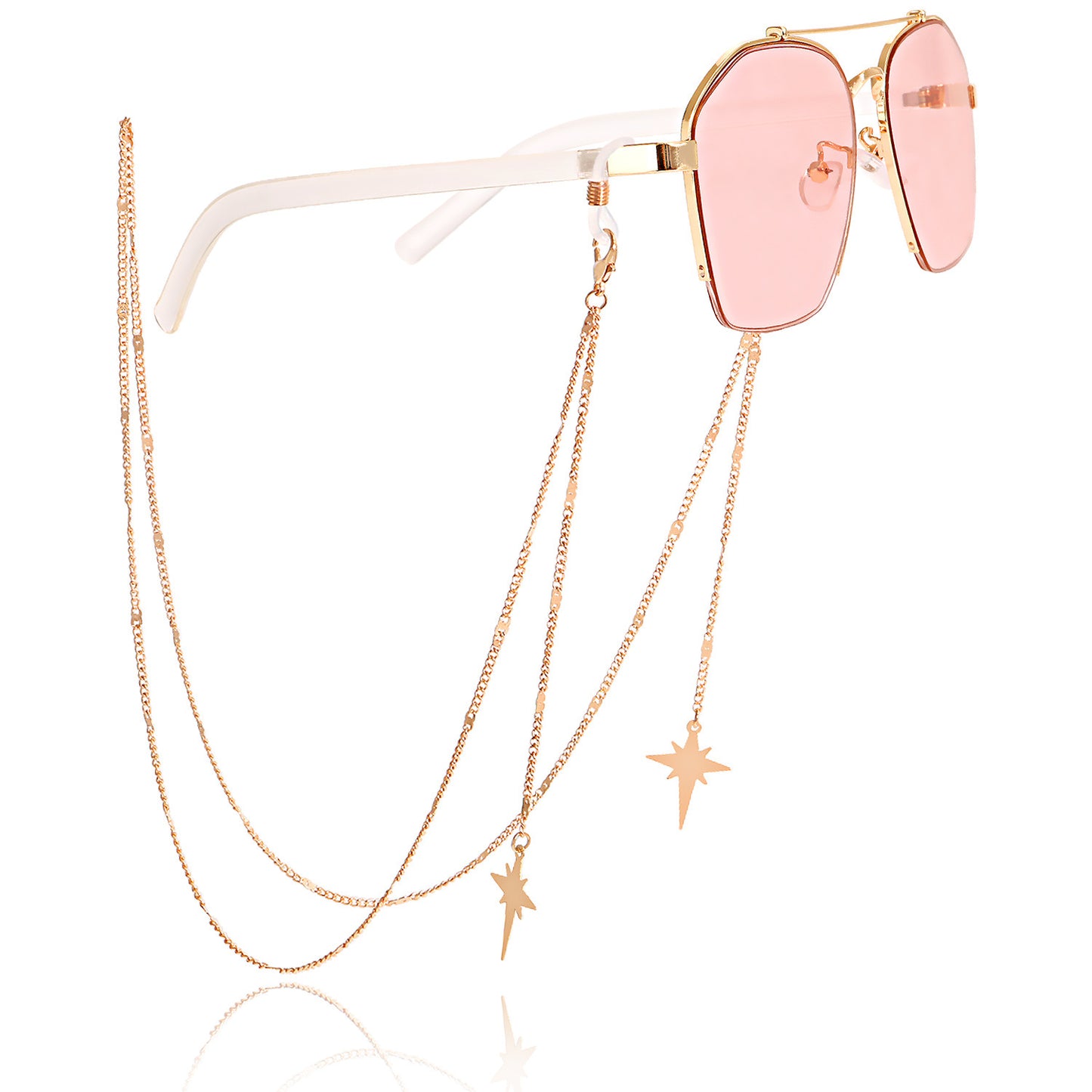 Glasses Chain Fashion Butterfly Beads Glasses Chain Devil Eyes Tassel Sunglasses Chain