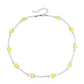 Jewelry bohemian colorful five-pointed star transparent rice bead choker necklace female ins