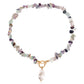 Jewelry Large Shaped Pearl OT Buckle Necklace Femininity Simple Fashion Green Turquoise Necklace