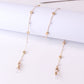 Hanging neck glasses chain star anti-lost lanyard chain retro pearl love beaded necklace temperament mask chain