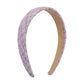 F3868 Light luxury and simple headwear sweet and fragrant plaid hairpin cute girl heart candy color headband