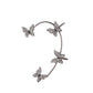 Mori Super Fairy Diamond Butterfly Ear Hanging Earbone Clip Fashion Temperament Niche Design No Pierced Ear Clip Versatile Earrings