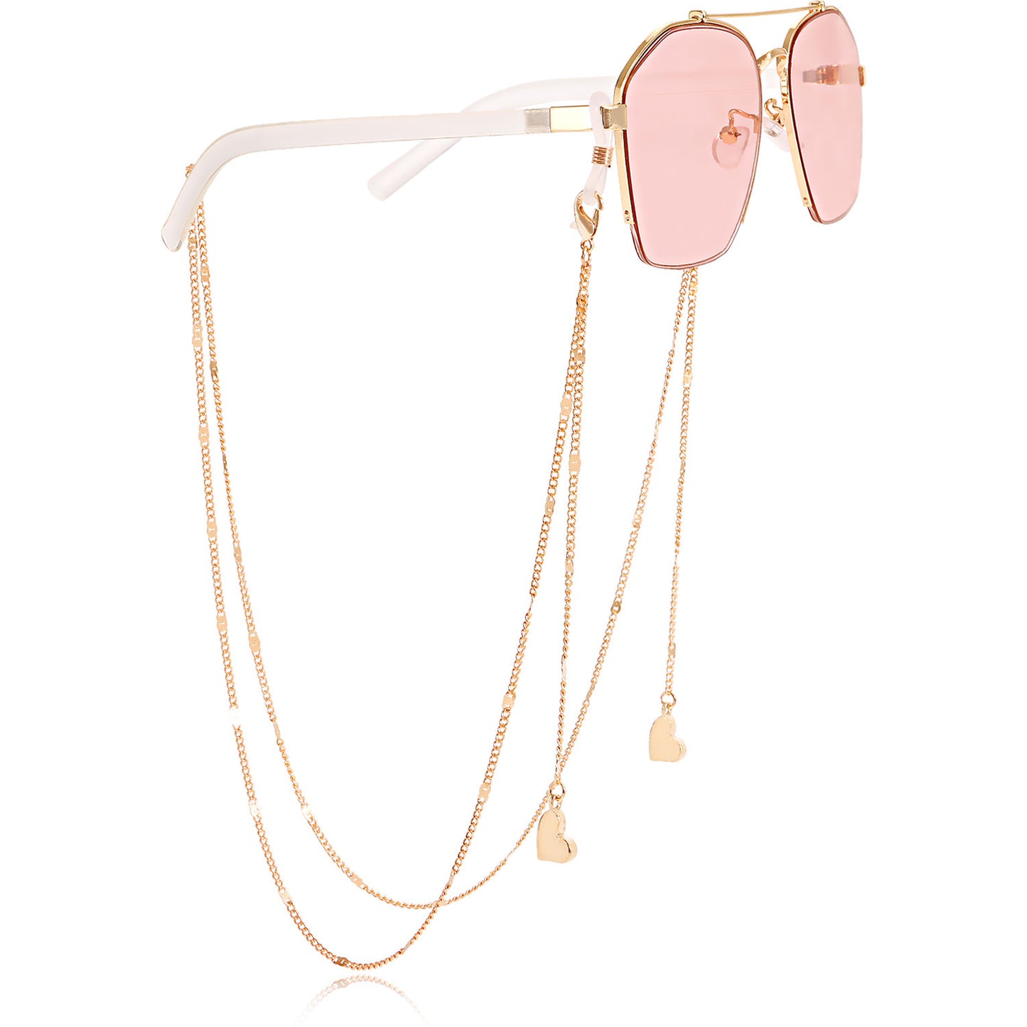 Mask hanging chain glasses hanging chain glasses chain mask chain glasses metal hanging chain metal chain