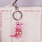 Creative trend small gift cartoon small dinosaur key chain pendant doll car couple bag pendant accessories