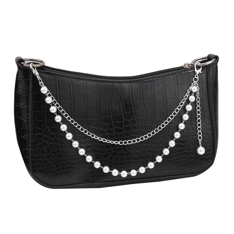 Jewelry Fashion Trend Bag Chain Versatile Bag Shoulder Strap Metal Single Shoulder Strap Bag Accessories