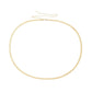Simple airplane chain metal waist chain female autumn vacation travel sexy bare waist chain accessories chain
