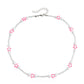 Jewelry bohemian colorful five-pointed star transparent rice bead choker necklace female ins