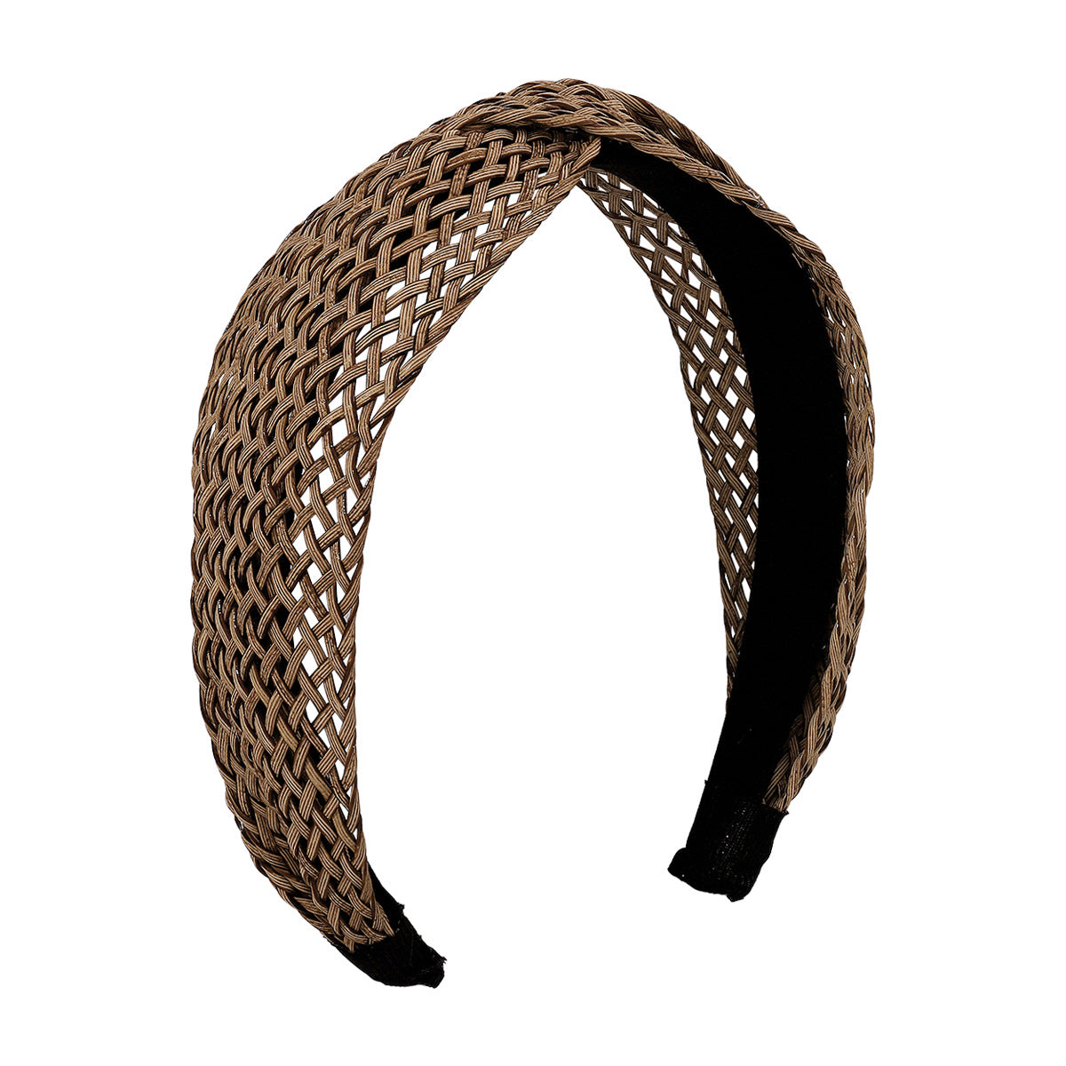 F454 Bohemian leisure vacation fashion headband weaving hollow out going out knotted creative personality headband