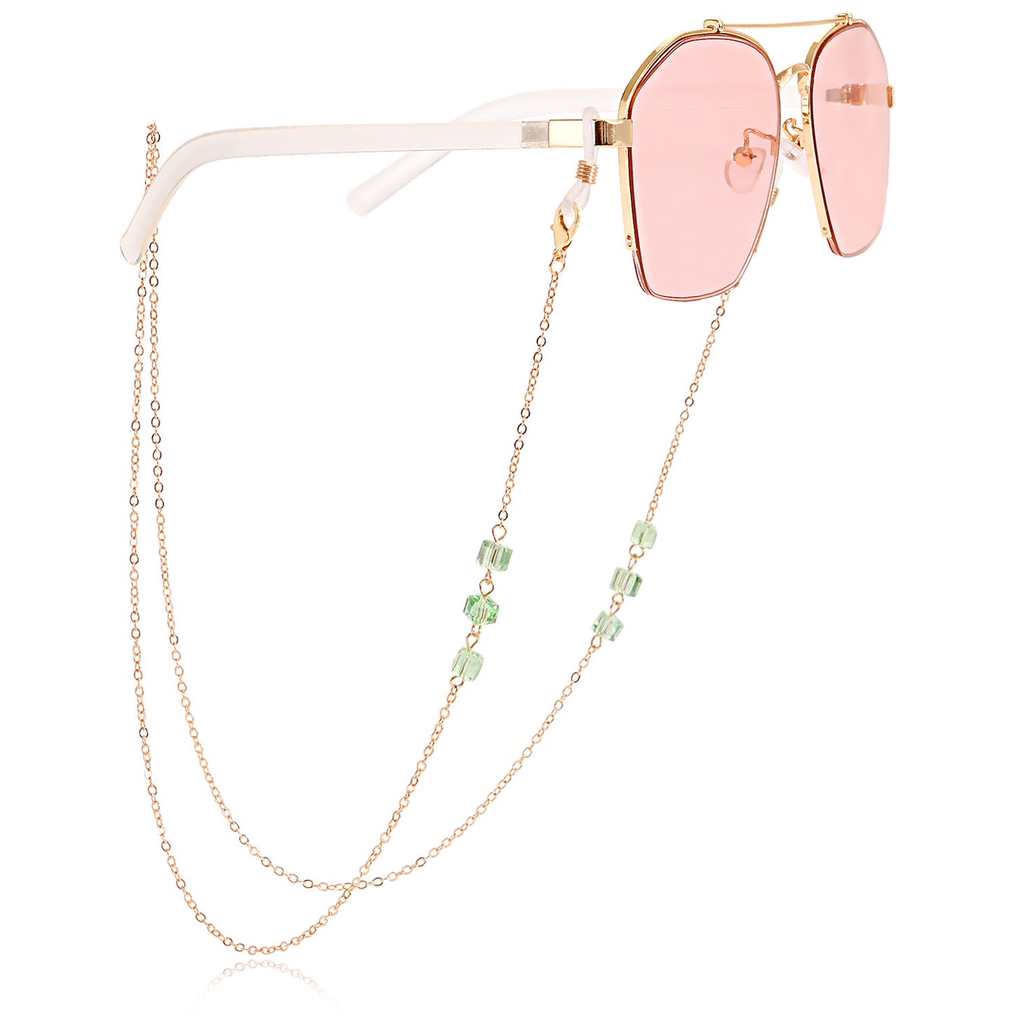 Glasses chain Mask hanging chain Fashion geometric glass glasses hanging chain Sunglasses chain