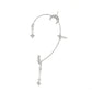 Ins diamond-studded butterfly ear hanger women without ear piercing butterfly ear bone clip fashion niche exaggerated wing ear clip
