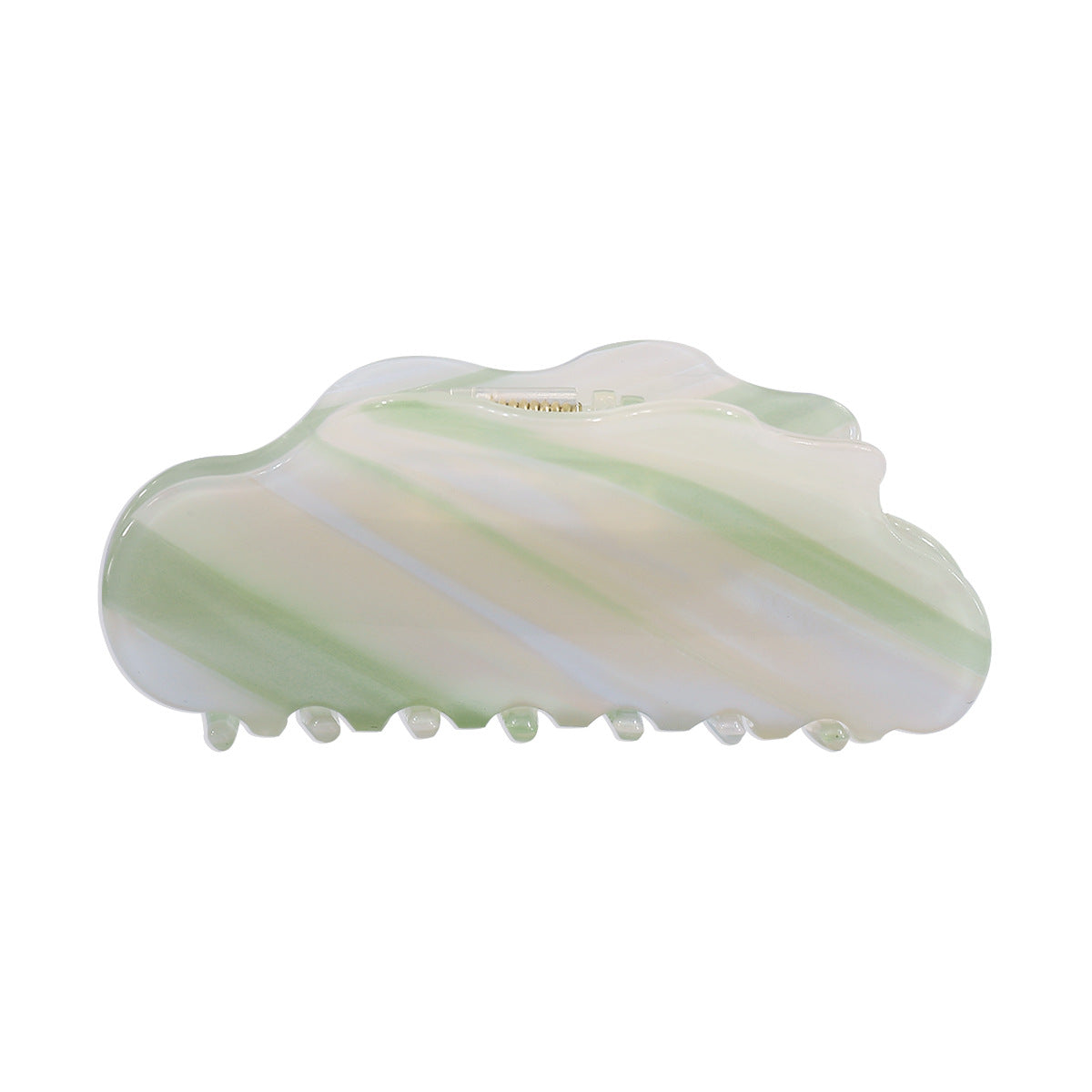 F4133 Acetic Acid Sheet Fashion Shark Clip Gradient Color Youth Fashion Dazzling Medium Size Hair Clamp Female