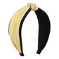 F542 fabric knotted rhinestone light luxury headband hit color personality claw chain net infrared pressure hair headband female