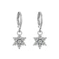 ins diamond tassel earring fashion temperament niche design metal geometric letter heart earring earrings