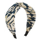 F517 retro old-fashioned wide-brimmed headband with cross personality tie-dye Sen Department age-reducing simple fashion headband