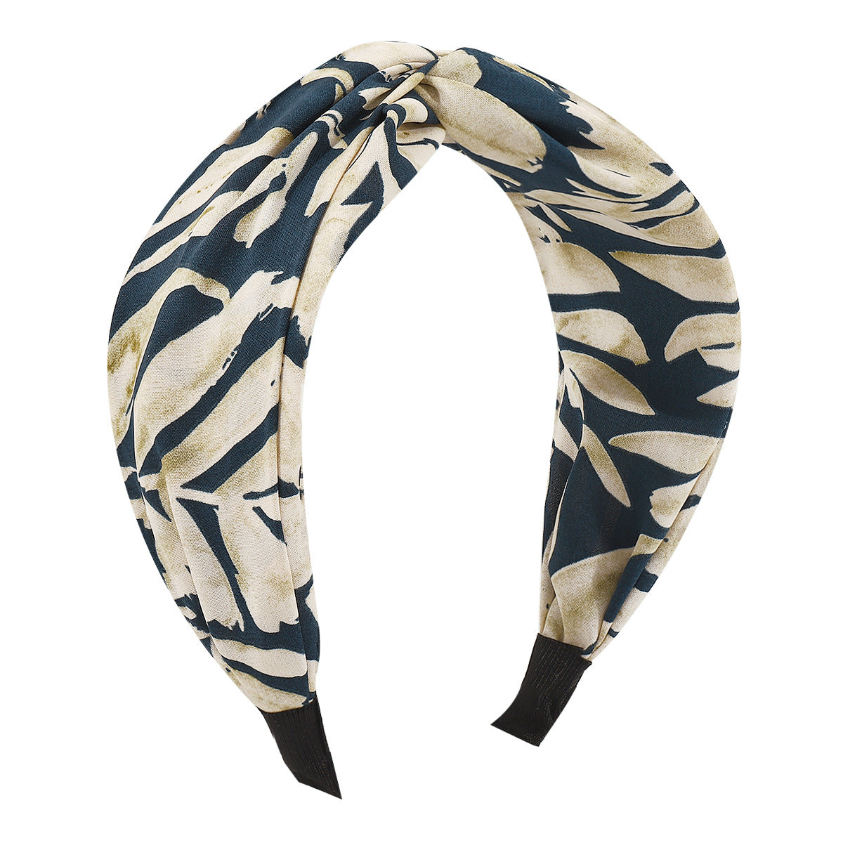 F517 retro old-fashioned wide-brimmed headband with cross personality tie-dye Sen Department age-reducing simple fashion headband