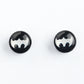 Ins retro design sense earrings creative round five-pointed star skull magnet earrings trendy ear accessories