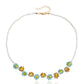Jewelry Bohemian Daisy Contrast Color Beaded Necklace Retro Rice Bead Flower Clavicle Necklace Female