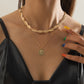 Creative twist-woven snake bone chain single-layer clavicle chain personality simple sweet cool necklace female jewelry