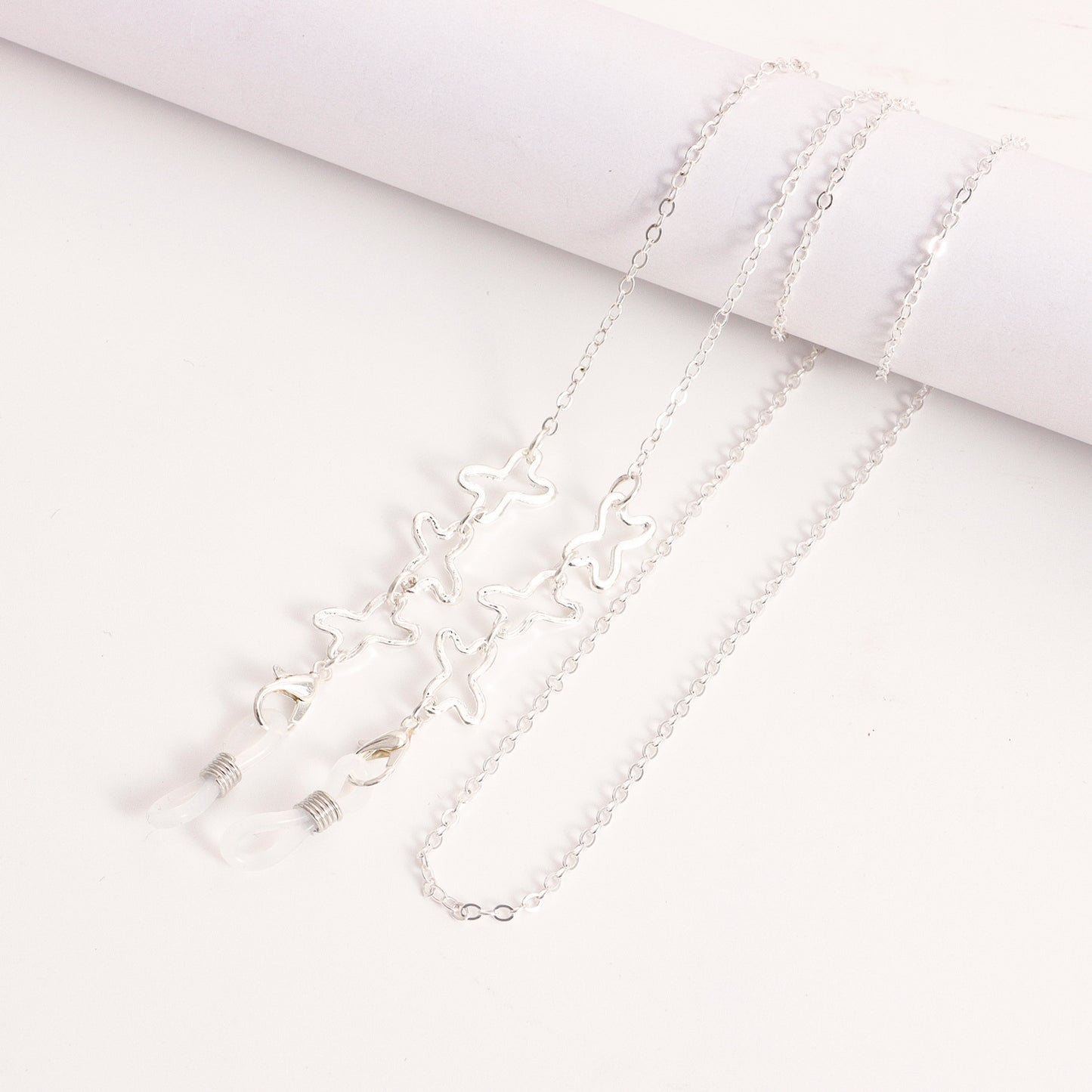 Jewelry Mask Chain Glasses Chain Metal Glasses Chain Geometric Mask Chain Accessories