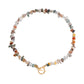 Jewelry Large Shaped Pearl OT Buckle Necklace Femininity Simple Fashion Green Turquoise Necklace