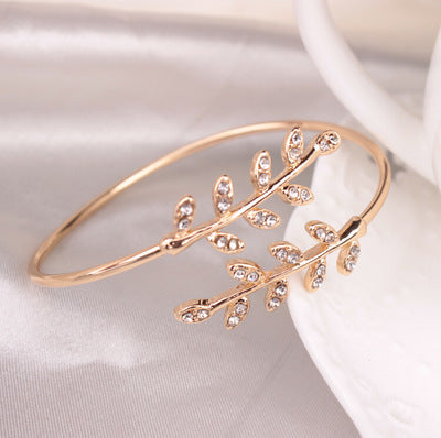 Jewelry Personality Bow Knot Flower Simple Open Bracelet Fashion Creative Bracelet Bracelet