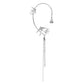 Ins diamond-studded butterfly ear hanger women without ear piercing butterfly ear bone clip fashion niche exaggerated wing ear clip