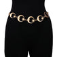 Atmospheric metal accessories waist chain pendant trend fashion hot girl body chain dress belt chain