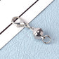 DIY Jewelry Cylindrical Magnet Buckle Accessories Gold Silver Diamond Ball Necklace Magnet Lobster Clasp Bracelet Connecting Buckle