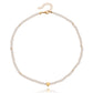 Jewelry ins color crystal love necklace necklace simple women's hip-hop heart-shaped necklace hot girl