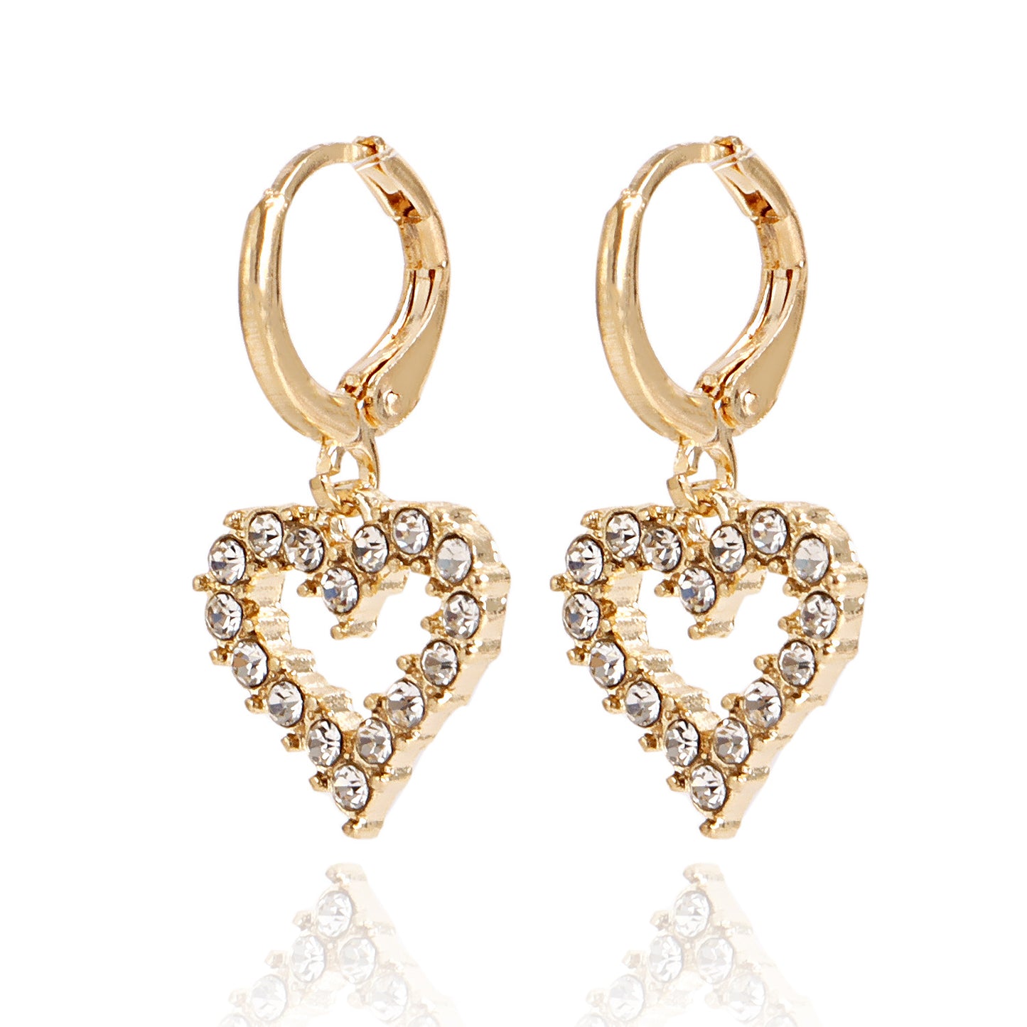 Jewelry ins hot girl geometric planet love pendant earrings female earrings high quality