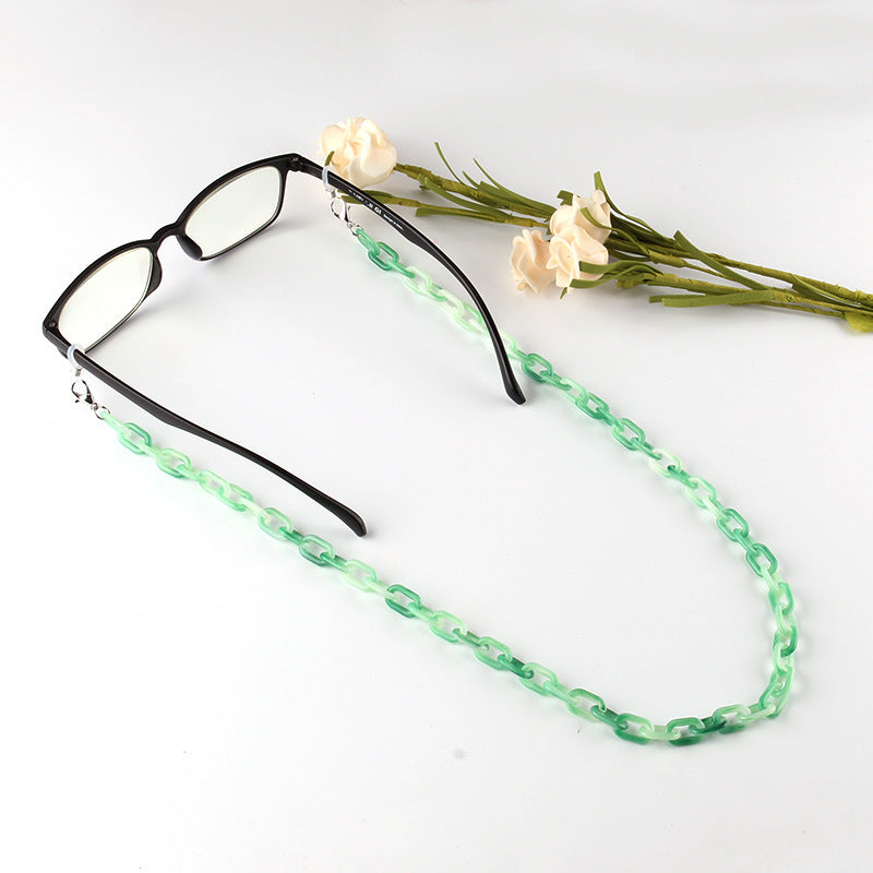 Mask extension chain acrylic children's mask rope chain glasses chain lanyard anti-slip anti-lost