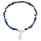 Jewelry Large Shaped Pearl OT Buckle Necklace Femininity Simple Fashion Green Turquoise Necklace