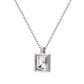Simple and cold zircon pendant necklace fashion five-pointed star key cat clavicle chain niche design