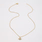 ZN55 fashion necklace creative palm eyes micro-inlaid zircon necklace retro simple single-layer necklace