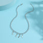 diy simple handmade alloy English word letter necklace hip-hop couple pendant short chain men and women