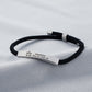 12 Constellation Black Bracelet Handwoven Adjustable Lettering Bracelet Holiday Gift Ladies