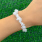 Jewelry Bohemian gravel elastic bracelet female simple irregular geometric color jewelry