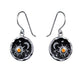 Jewelry Summer Bohemian Vintage Pendant Earrings Necklace Set Female Sun Moon Jewelry
