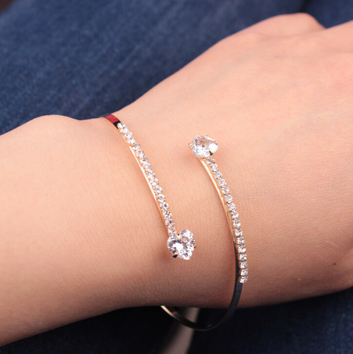 Jewelry Personality Bow Knot Flower Simple Open Bracelet Fashion Creative Bracelet Bracelet