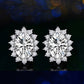 Explosive fashion niche design sense crystal earrings female gemstone earrings diamond earrings jewelry accessories