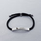 12 Constellation Black Bracelet Handwoven Adjustable Lettering Bracelet Holiday Gift Ladies