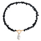 Jewelry Large Shaped Pearl OT Buckle Necklace Femininity Simple Fashion Green Turquoise Necklace
