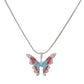 Barbie Princess Necklace Rainbow Fairy Dream Wonderland with the same clavicle chain ins Symphony Oil Drip Butterfly Necklace